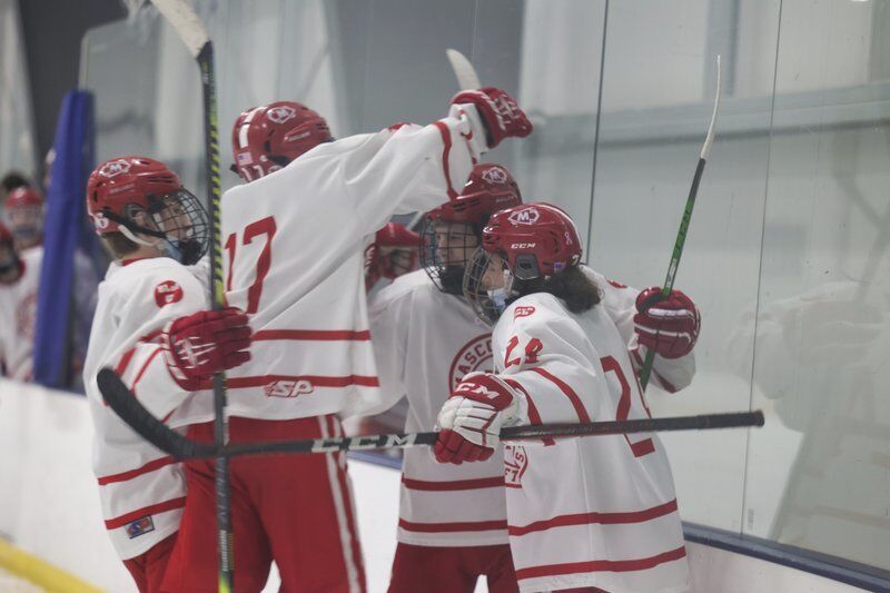 Masconomet holds off Marblehead to claim a share of NEC hockey crown